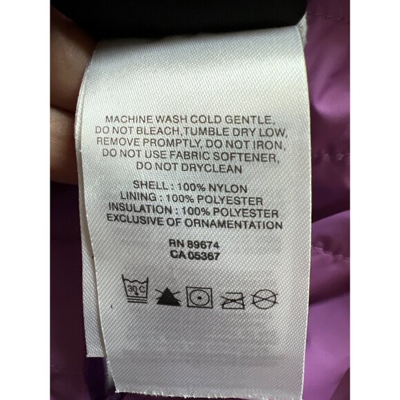 Mountain Hardwear Reversible Sherpa Fleece Womens Jacket Purple Blue Size Medium - Picture 11 of 16